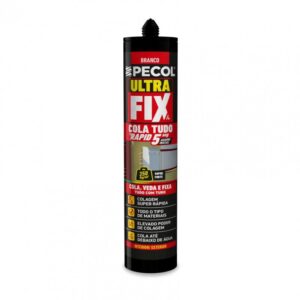 Cola e Veda Rápida Branco ULTRAFIX 280ML PECOL