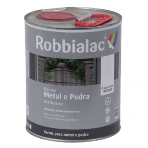 Verniz Metal E Pedra Brilhante Incolor 0,25 ( Robbialac)
