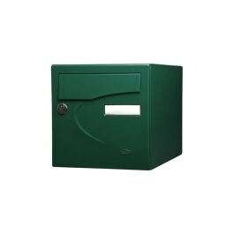 Caixa De Correio Verde Com Porta Tras