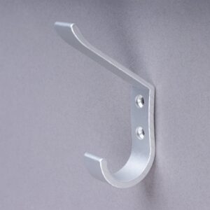 CABIDE DUPLO ALUMÍNIO 85x55x16mm