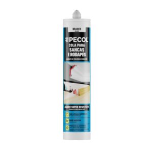 Silicone branco para sancas e molduras PECOL