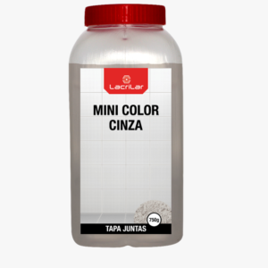 Mini Color - Tapa juntas Cinza, 750g Lacrilar