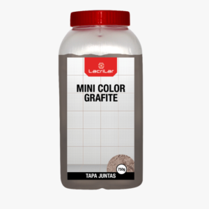 Mini Color - Tapa juntas grafite 750g Lacrilar