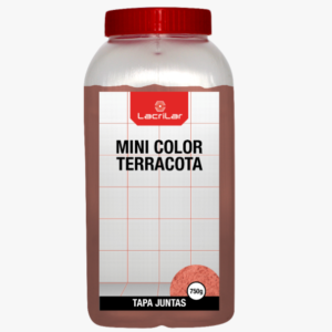 Mini Color - Tapa juntas terracota 750g Lacrilar