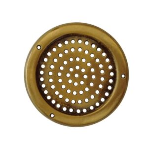 Grelha de Ventilação p/ Móveis ø50mm - Inox