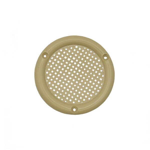 Respirador de Parafusar Marfim 50mm PVC